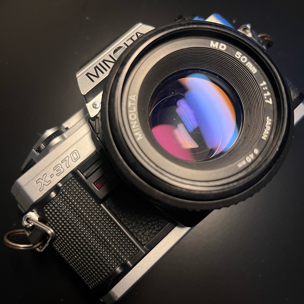 MINOLTA x-370 50MM VINTAGE FILM CAMERA
